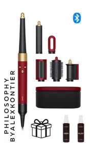 +Dyson Airwrap™ ID HS08 Complete Long (Red Velvet / Gold)
